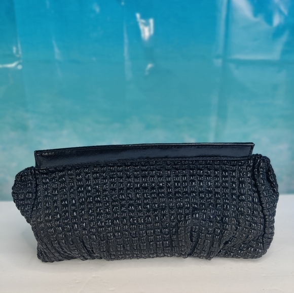 MICHE Classic Handbag Shell Black Puffy Texture Soft Bag Cover Case Magnetic - Picture 4 of 12